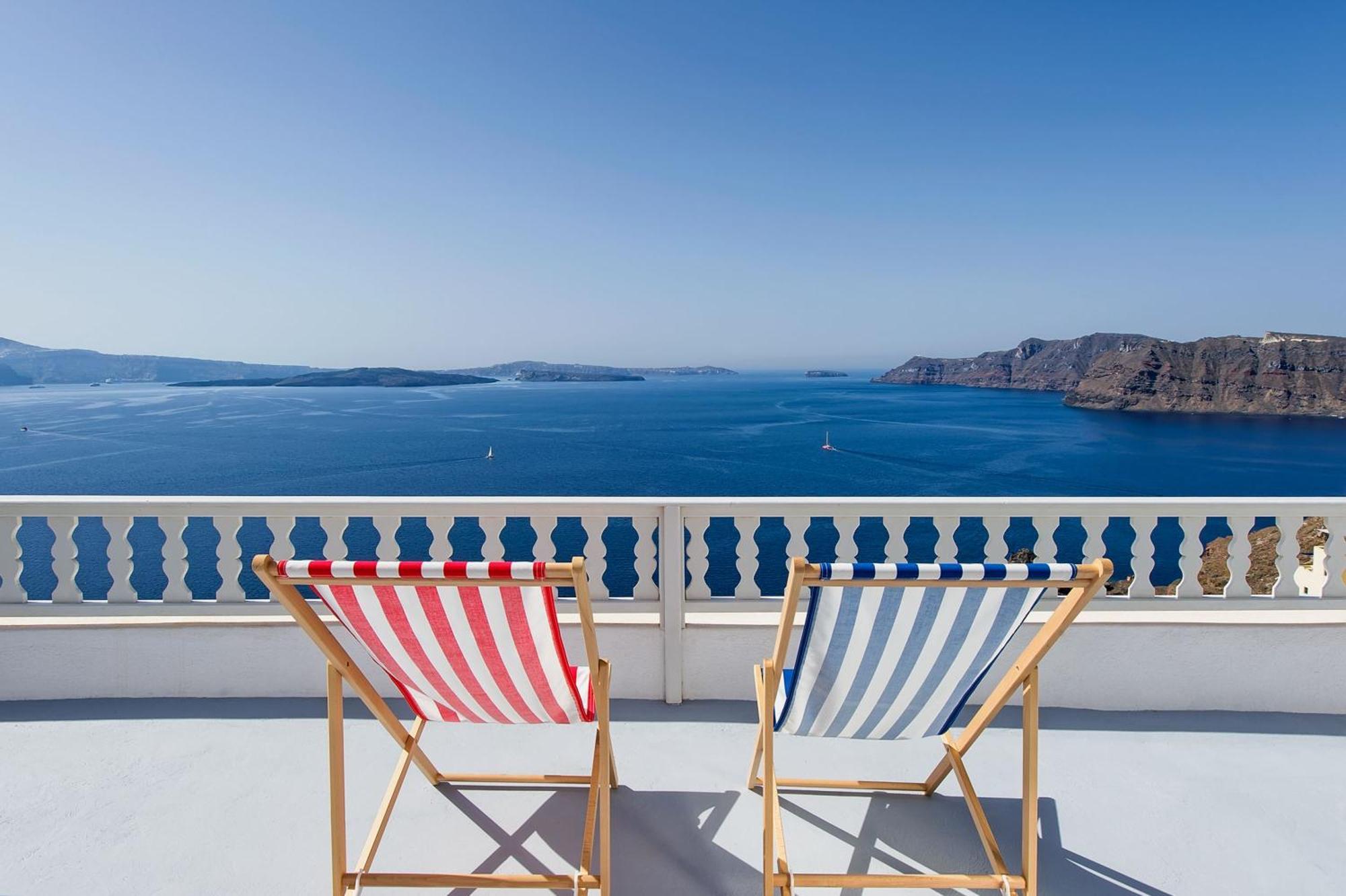 Villa Calliope Aegean Views เอีย ภายนอก รูปภาพ