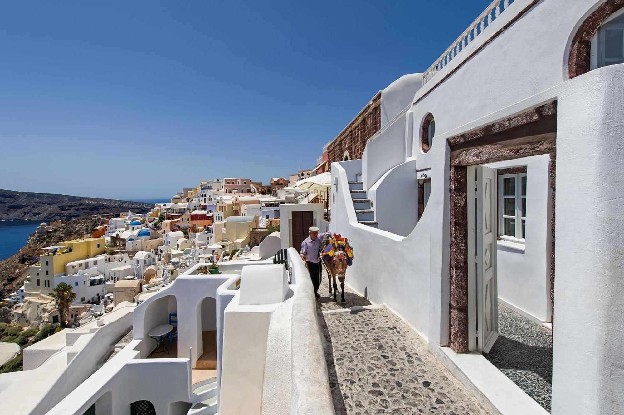 Villa Calliope Aegean Views เอีย ภายนอก รูปภาพ