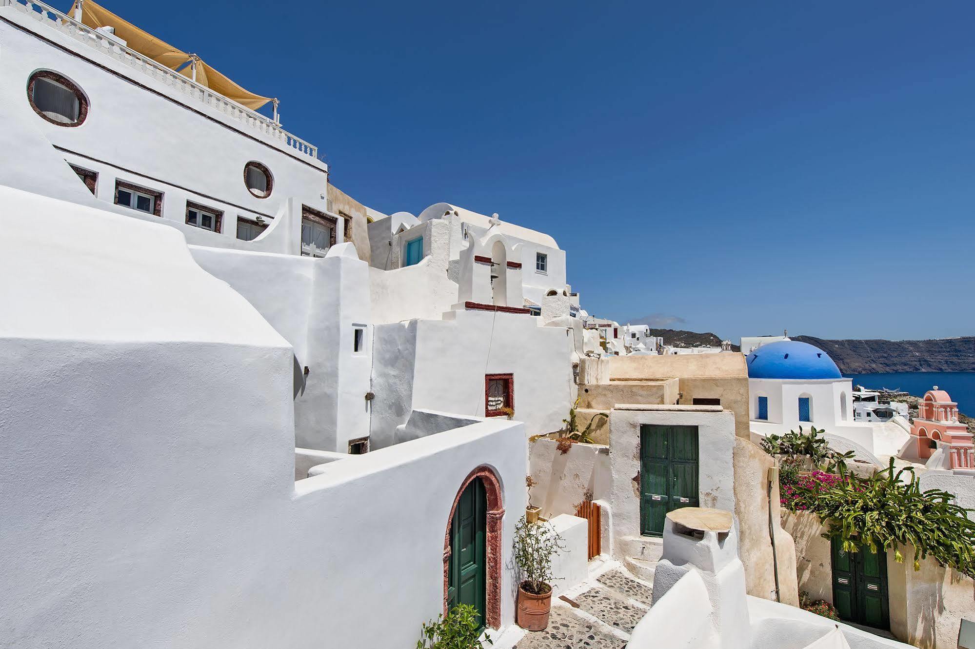 Villa Calliope Aegean Views เอีย ภายนอก รูปภาพ